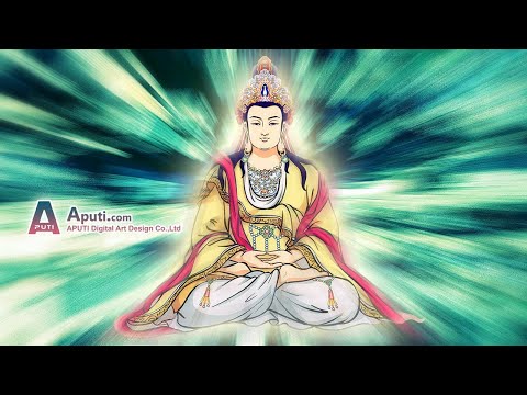 【4K重製】大勢至菩薩念佛圓通章-Aputi.com佛典動畫-Maha-Slamapiapla Bodhisalla’s Peachmenl onBeing Mindful of the Buddha
