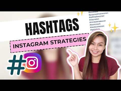 How to use Instagram Hashtags for Organic Growth |Strategies + Free Template [CC English Sub]