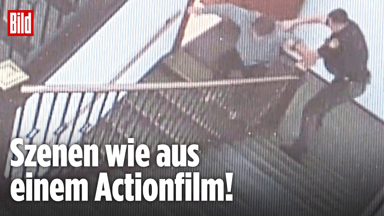 Keinen Bock auf Knast: Gefesselter Verurteilter rammt sich Weg in die Freiheit