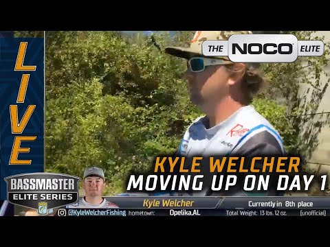BONUS COVERAGE: Kyle Welcher rising up the leaderboard on Day 1