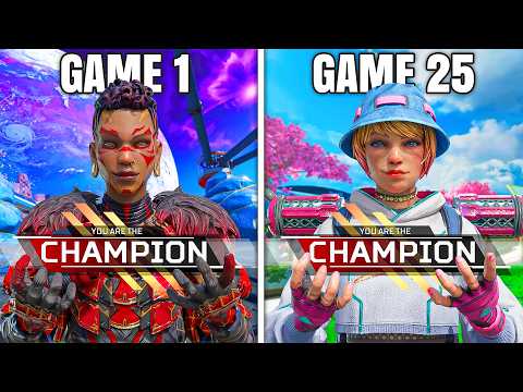 Winning With EVERY Legend In Apex - The Movie