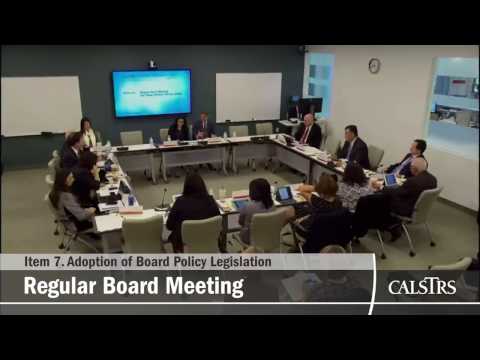 Teachers' Retirement Board - February 2017 - Regular Board Meeting (Part 2 of 6)