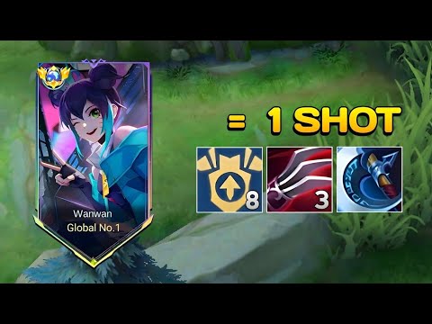 WANWAN NEW CRITICAL BUILD!! ( DAMAGE HACK! ) | MENACEMLBB