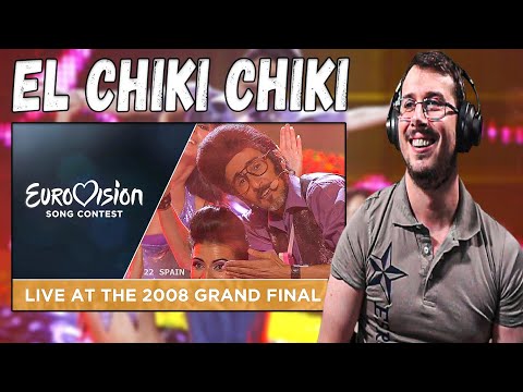 🇮🇹 Italiano Reacciona a Rodolfo Chikilicuatre - Baila El Chiki Chiki | Spain 🇪🇸 Eurovision 2008