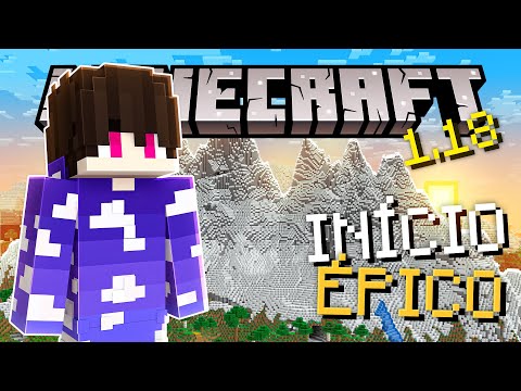 O MELHOR INÍCIO DE TODOS NO MINECRAFT 1.18!!! - Minecraft Irmandade 2 - Ep.01