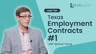 Why Employment Contracts are Essential for Employee and Employer? | Texas Employment Law Pt.1 video thumbnail