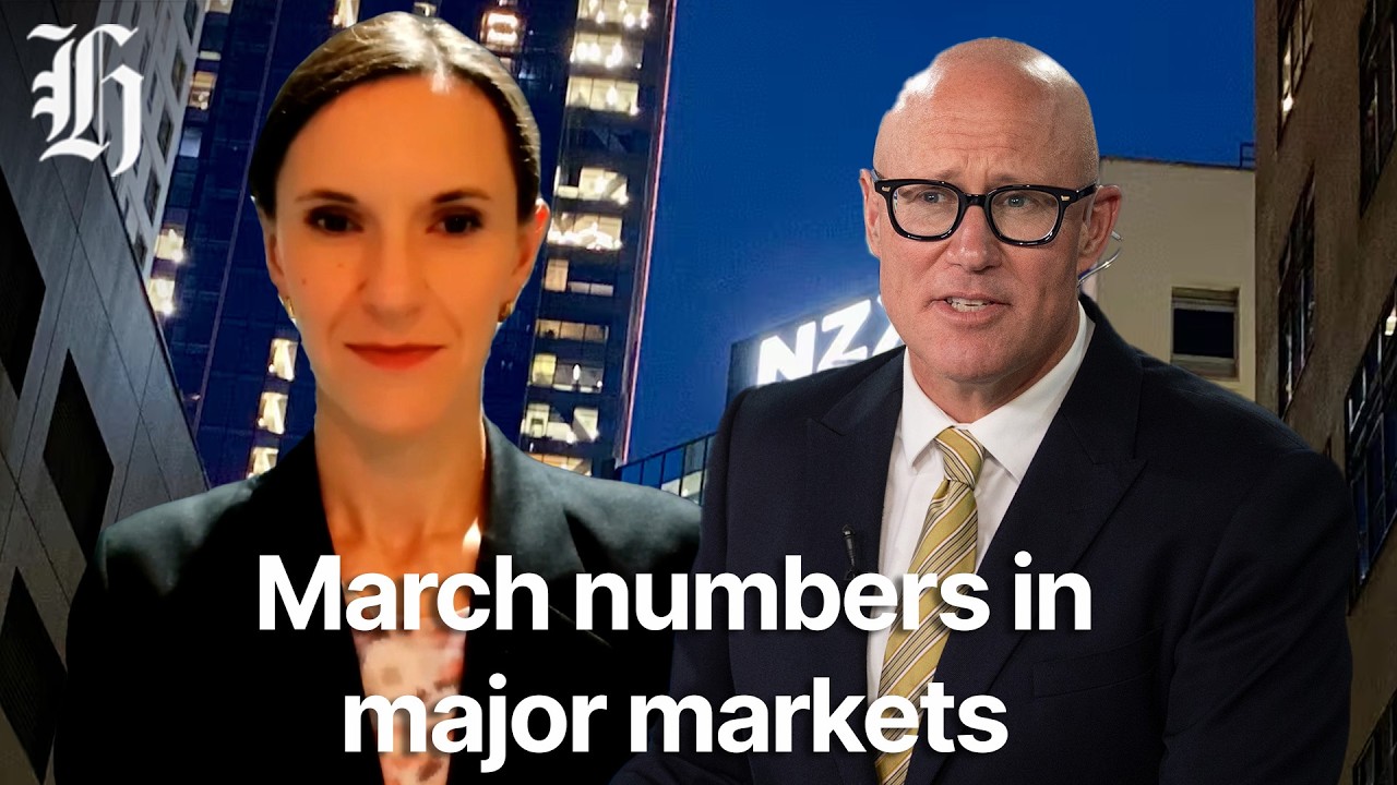 March numbers in major markets with Zoe Wallis, Forsyth Barr | Herald NOW Business