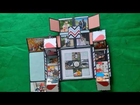 FLIP FLAP ALBUM BY AKSHATA HEDDA | BIRTHDAY/ANNIVERSARY CARD | HANDMADE PHOTO ALBUM | GREETING CARD