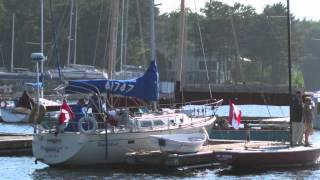 preview picture of video 'LaHave River Yacht Club 2012'