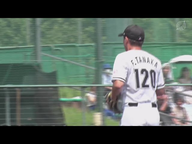[Farm Game] The Marines 'Fuki Tanaka pitches with one out and runners on first and second base, providing a great relief performance closer the score at runs! August 23, 2025 Chiba Lotte Marines vs. Yokohama DeNA BayStars