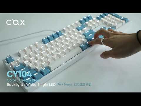 COX CY104 ����Ʈ�� ���� Ű���� �׸�