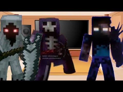 Red Legion Reacts to Entity 303(Me) And Dreadlord Vs Herobrine Part 1