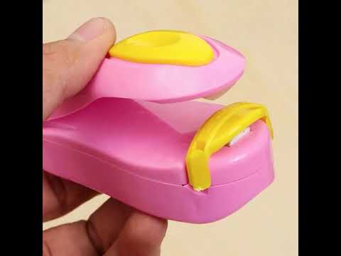 2 PCS Portable Mini Heat Sealing Machine Packing Plastic Bag Impulse Sealer
