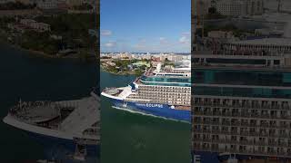 CELEBRITY ECLIPSE IS SO BEAUTIFUL💙🤍 #cruise #cruiseship