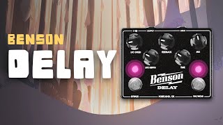 Video thumbnail for Benson Amps | Benson Delay Demo by Megan L