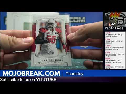 Random Team #4 - 2019 Flawless & NT FOTL Football 3 Box Mixer - 04.23.20