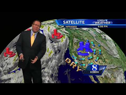 Monday PM KSBW Weather Forecast 12.11.17