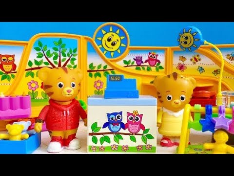 New PLAYMOBIL BABY STORE Opening with Daniel Tiger Toys!