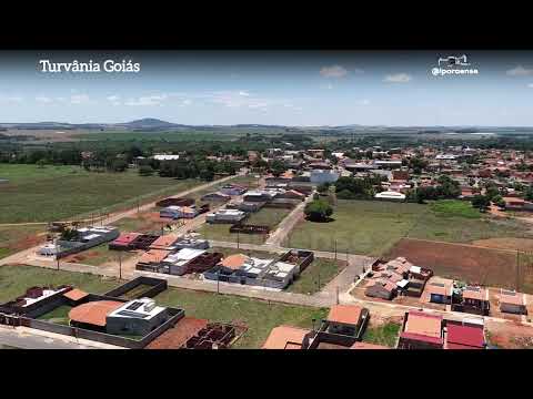TURVÂNIA GOIAS, PROJETO VISÃO AÉREA - VISTA GERAL DA CIDADE