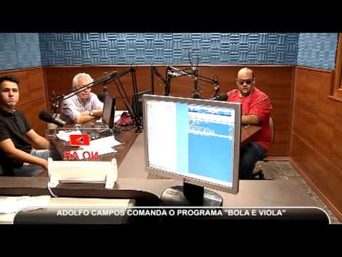 Programa Bola e Viola com Adolfo Campos