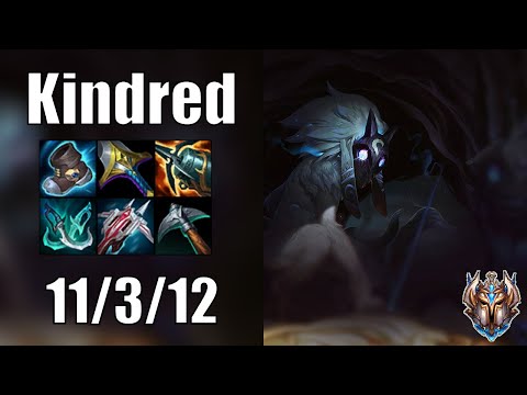 Kindred vs Hecarim JUNGLE - Patch 12.18 euw1 CHALLENGER