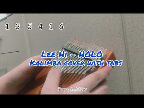 HOLO by Lee Hi | Kalimba Tutorial With Tabs |