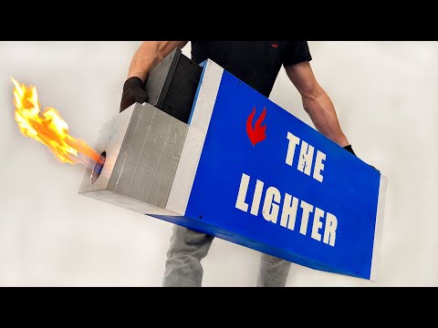 I Built a GIANT Lighter… But I Didn’t Expect THIS!