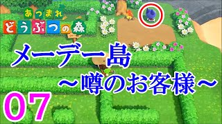 【あつまれどうぶつの森】噂になってる謎のネコがいた [７日目]