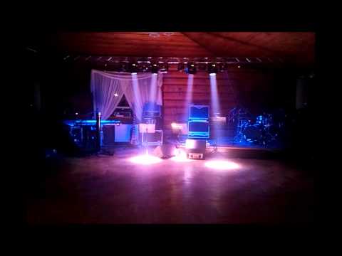 American DJ Inno Color Beam LED and Mega TRIPAR Profile in action! Exodus Cover Band