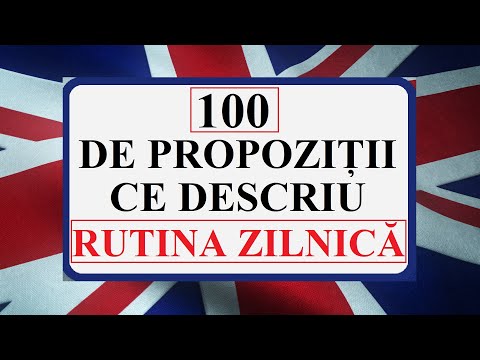 Learn English | 100 sentences to describe DAILY ROUTINE