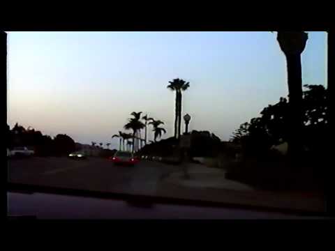 1995 10 18 Driving back for 1 last night at La Jolla Cove Suites