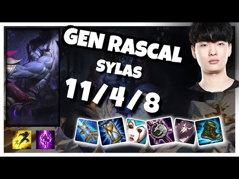 GEN Rascal Sylas TOP (11/4/8) vs Kennen Gameplay Replay - Patch 10.22