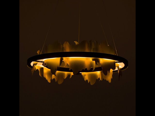 ثريا دائري راقي حجم متوسط