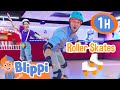 Blippi And Meekah S Rollerskate Race And More Challenges