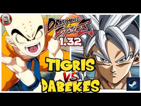 DBFZ dabekes vs Tigris (GogetaSS4, Jiren, Krillin) vs (Jiren, GokuSSB, GokuUI)