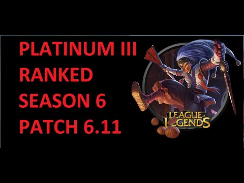 Shaco vs trundle Jungle ranked season 6 patch 6.11
