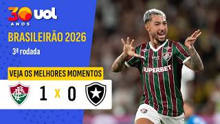 LUCHO ACOSTA FAZ GOL COM CHAPÉU NO GOLEIRO E FLUMINENSE BATE O BOTAFOGO; VEJA MELHORES MOMENTOS