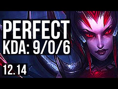 ELISE vs EVELYNN (JNG) | 9/0/6, Legendary, 1.2M mastery, Rank 11 Elise | EUW Grandmaster | 12.14