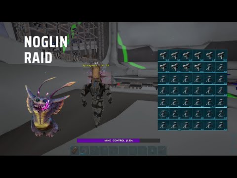 Wiping a Vent with a Noglin in 1 min 👊"The fastest way to get loot" | Ark Official PC| Small Tribes|