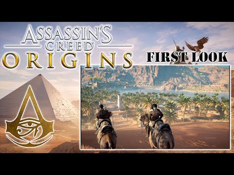 First Look #74: Assassin's Creed Origins [PS4] - "Wielbłądem przez świat" [PL]