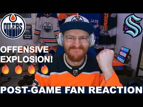 BLOWOUT! Post-Game Fan Reaction: Oilers vs Kraken