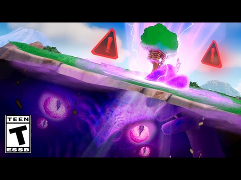 He's UNDER OUR ISLAND In Fortnite!!! (Dark Presence Event)