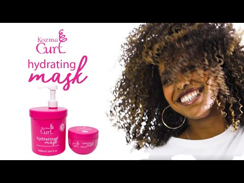 Kozma Curl Hydrating Mask - how to use a hair mask for curly hair