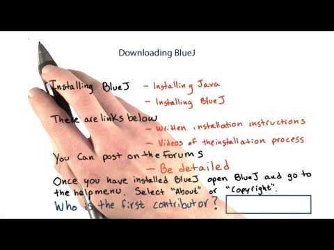 Downloading BlueJ Intro to Java Programming