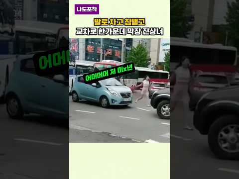 교차로 역주행 진상 레전드