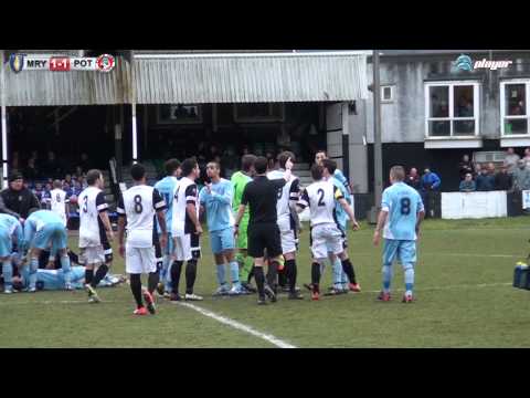 Merthyr Town F.C v Poole Town F.C 16th Feburary 2013