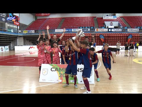 Resum Final Copa Catalunya Aleví Futbol Sala - FS Olesa - Barça (1-7)