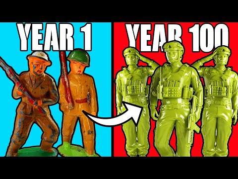 Unboxing 100 YEARS of ARMY MEN Buckets...