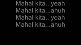 Andrew E. - Mahal Kita with lyrics