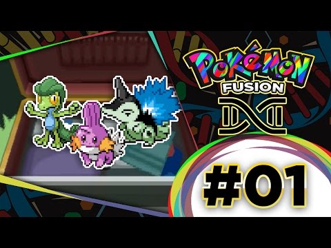 Pokemon Fusion #01 - CYNDATAR, TREEGON Y MUDKRAN, LOS POKEMON INICIALES FUSIONADOS